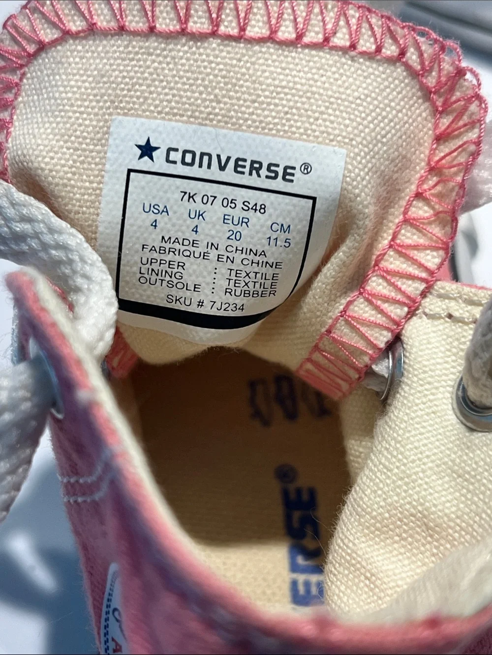 Converse Kids Pink High-Top Chuck Taylor Sneakers
